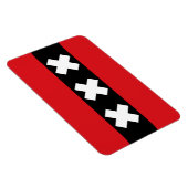 Amsterdamer Flagge Magnet (Rechte Seite)