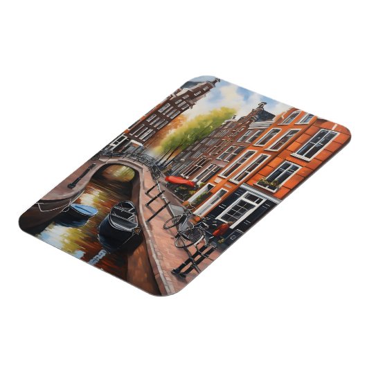 Amsterdamer Ölmalerei Magnet (Linke Seite)
