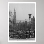 Amsterdamer Plakatkanal Prinsengracht Poster (Vorne)
