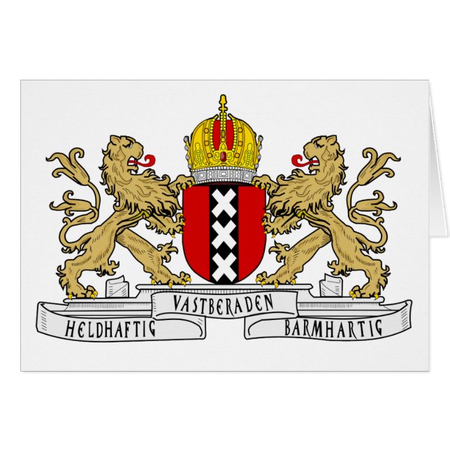 Amsterdamer Wappen (Vorderseite (Horizontal))