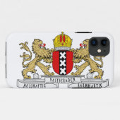 Amsterdamer Wappen Case-Mate iPhone Hülle (Rückseite (Horizontal))
