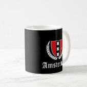 Amsterdamer Wappen Kaffeetasse (VorderseiteRechts)