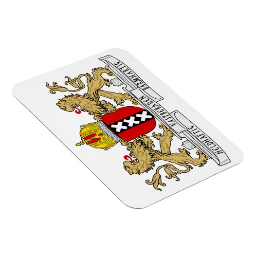 Amsterdamer Wappen Magnet (Rechte Seite)