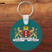 Amsterdamer Wappen Schlüsselanhänger (Vorderseite)
