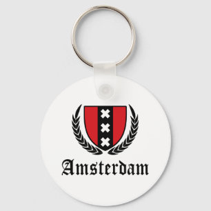 Amsterdamer Wappen Schlüsselanhänger