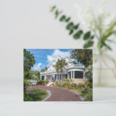 Amsterdams Curry Mansion in Key West Postkarte (Stehend Vorderseite)