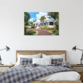 Amsterdams Curry Mansion Leinwanddruck (Insitu (Schlafzimmer))