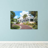 Amsterdams Curry Mansion Leinwanddruck (Insitu (Holzboden))
