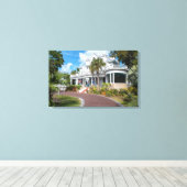 Amsterdams Curry Mansion Leinwanddruck (Insitu (Holzboden))