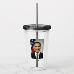 Amt des designierten Präsidenten Barack Obama Acryltrinkbecher