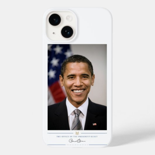 Amt des designierten Präsidenten Barack Obama Case-Mate iPhone Hülle (Rückseite)