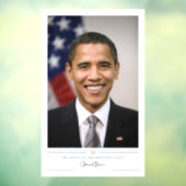 Amt des designierten Präsidenten Barack Obama Fensteraufkleber (Blatt 3)