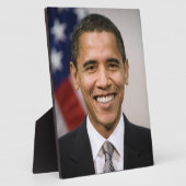 Amt des designierten Präsidenten Barack Obama Fotoplatte (Seite)