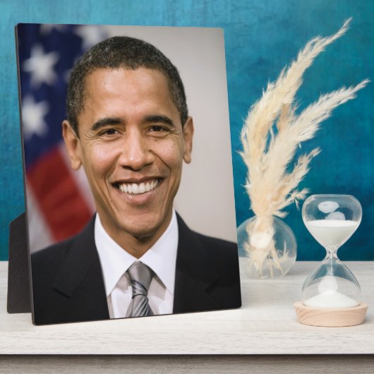 Amt des designierten Präsidenten Barack Obama Fotoplatte (Seite)
