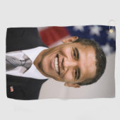Amt des designierten Präsidenten Barack Obama Golfhandtuch (Horizontal)