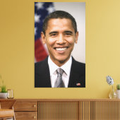 Amt des designierten Präsidenten Barack Obama Leinwanddruck (Insitu (Wohnzimmer))