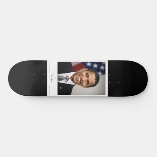 Amt des designierten Präsidenten Barack Obama Skateboard (Horizontal)