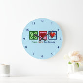 Amt für Liebe für Friedenswissenschaften Große Wanduhr (Zuhause)