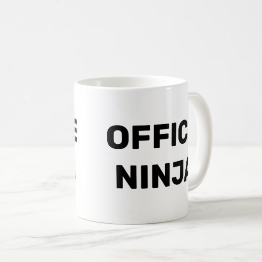 Amt Ninja Kaffeetasse (VorderseiteRechts)