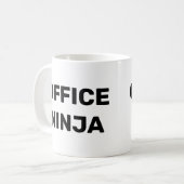 Amt Ninja Kaffeetasse (Vorderseite Links)