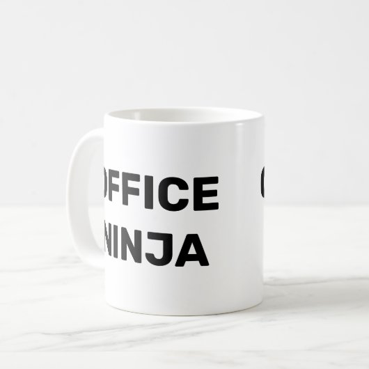 Amt Ninja Kaffeetasse (Vorderseite Links)