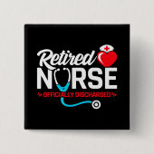 Amtlich entlastete Krankenversicherung Button (Vorderseite)