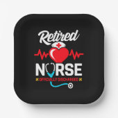 Amtlich entlastete Krankenversicherung Pappteller (Vorderseite)