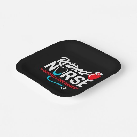 Amtlich entlastete Krankenversicherung Pappteller (Gewinkelt)