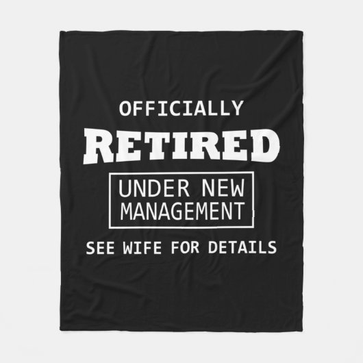 amtlich im Rahmen einer neuen Geschäftsführung in Fleecedecke (Vorderseite)