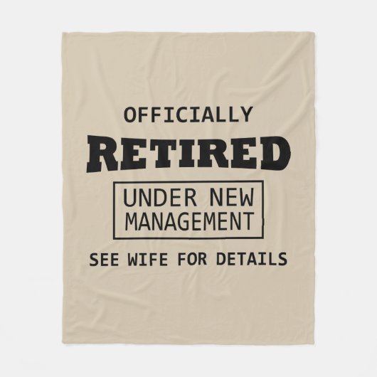 amtlich im Rahmen einer neuen Geschäftsführung in  Fleecedecke (Vorderseite)