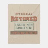 amtlich im Rahmen einer neuen Geschäftsführung in  Fleecedecke (Vorderseite)