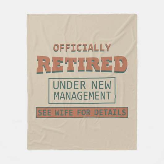 amtlich im Rahmen einer neuen Geschäftsführung in  Fleecedecke (Vorderseite)