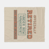 amtlich im Rahmen einer neuen Geschäftsführung in  Fleecedecke (Vorderseite (Horizontal))