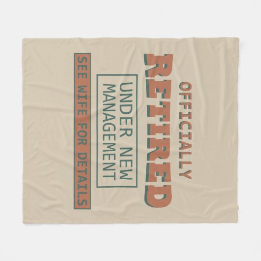 amtlich im Rahmen einer neuen Geschäftsführung in  Fleecedecke (Vorderseite (Horizontal))