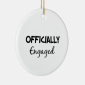 amtlich verlobt keramik ornament (Rechts)