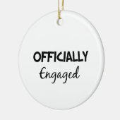 amtlich verlobt keramik ornament (Links)