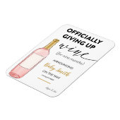 Amtliche Bekanntgabe der Schwangerschaft Magnet (Linke Seite)