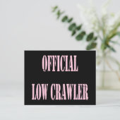 amtliches crawleruscg2 postkarte (Stehend Vorderseite)