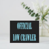 amtliches Crawleruscing Postkarte (Stehend Vorderseite)