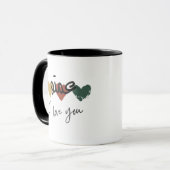 "Amto I Liebe You" Arabische Tante Kaffee Tasse (Vorderseite Links)