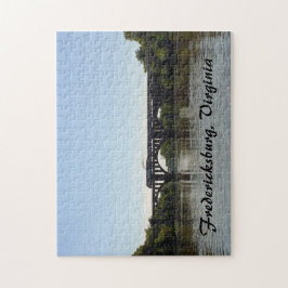 Amtrack Train Crossing Rappahannock River Puzzle