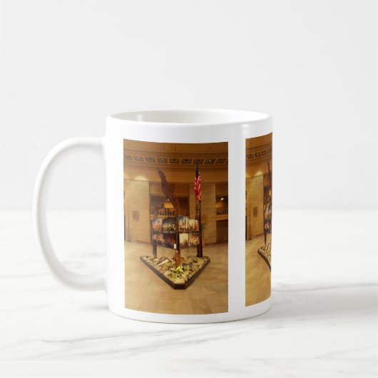 Amtrak Railroad 911 Denkmal Kaffeetasse (Links)
