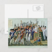 Amtseid, Februar 1790 Postkarte (Vorne/Hinten)