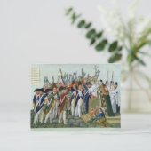 Amtseid, Februar 1790 Postkarte (Stehend Vorderseite)