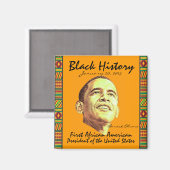 Amtseinführung des Präsidenten 2013 Magnet (Vorderseite/Rückseite)