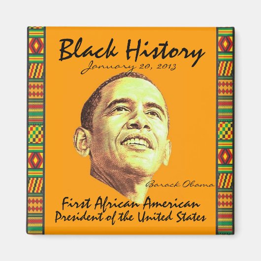 Amtseinführung des Präsidenten 2013 Magnet (Vorne)