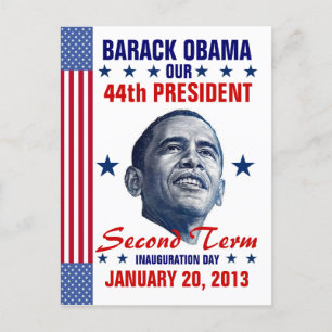 Amtseinführung des Präsidenten 2013 Postkarte