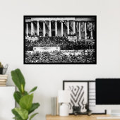 Amtseinführung von Präsident Taft 1909 Poster (Heimbüro)