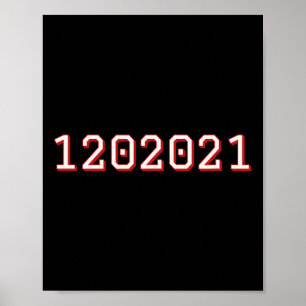 Amtseinführungs-Tag Datum Anti Trump 86 45 1 20 Poster