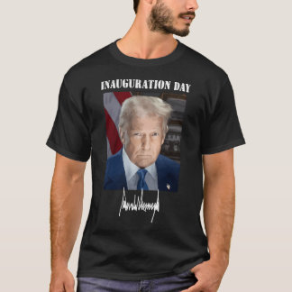 Amtseinführungsfeier 2025 Donald Trump Präsident P T-Shirt